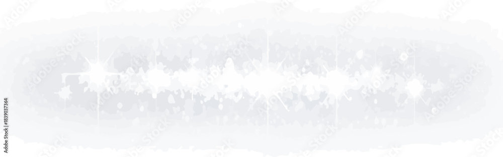 Fototapeta premium Horizontal White Light Flare Effect Overlay Isolated Graphic Resource on Transparent Background