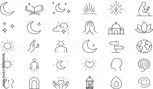 Definitive Islamic Iconography Mega Pack: Culture, Faith, Festivals, and Sacred Sites