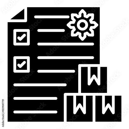 Quality Control Vector Icon