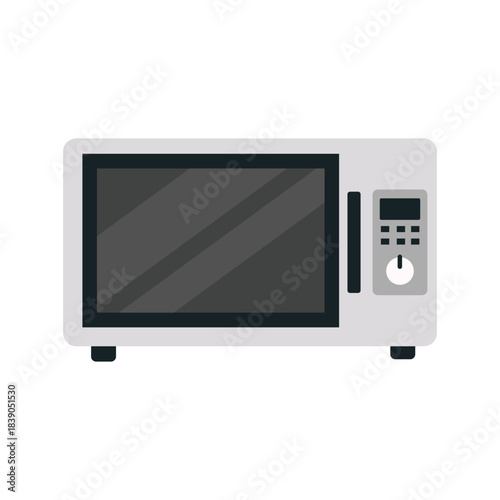 Microwave Oven Illustration