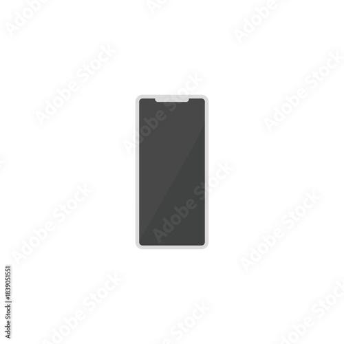 smart phone with blank screen