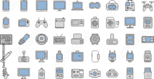 Untitled Electronic Devices Icon Collection