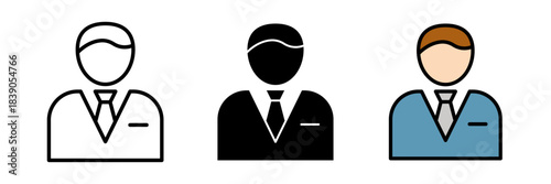 Teacher icon minimal educator symbol, simple classroom illustration, learning and teaching concept icon.