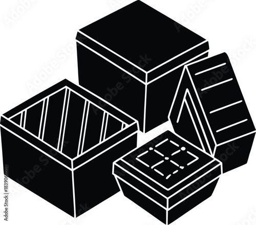 Chocolate Bar Vector Illustration for Sweet Dessert Design