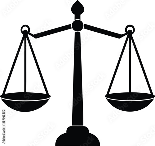 Justice Balance Symbol of Law and Fairness