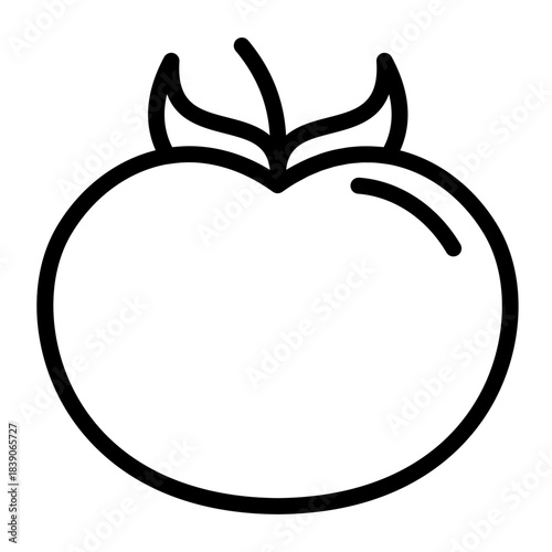 tomato outline icon