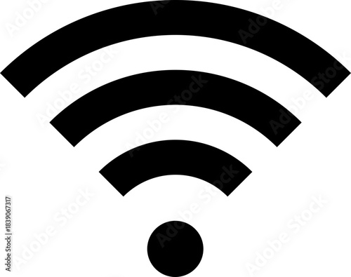 Wireless and wifi icon or wi-fi icon sign for remote internet access, Podcast vector symbol, vector illustration.Wi Fi icon vector set. wireless illustration sign collection. signal symbol.