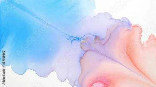 Abstract Watercolor Splash Background.