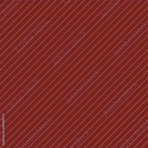 Dusty red diagonal stripe seamless pattern over a deep burgundy background, perfect for branding, packaging, stationery, textiles, and contemporary geometric design uses.