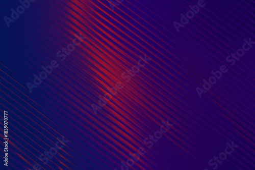 Diagonal red and blue gradient lines abstract background with subtle motion blur effect