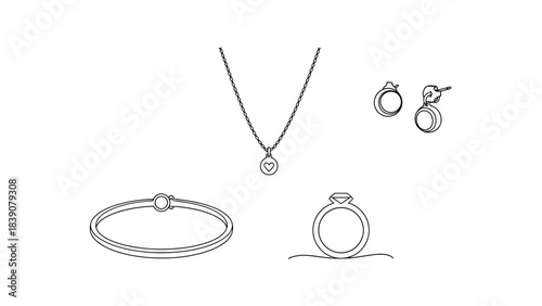 Vintage Accessories Collection – Classic Retro Fashion Icons & Antique Elements