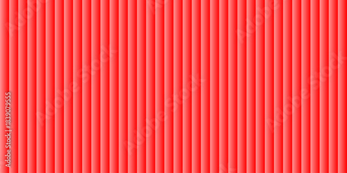 Valentines day red Background with vertical gradient stripes. Vector illustration.