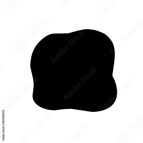 Irregular abstract blob frame