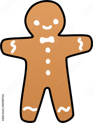 christmas gingerbread man