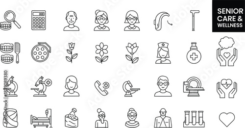 Collection of hand drawn doodle style icons representing various objects and concepts