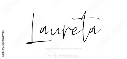 A clean and minimalistic handwritten font that gives a soft yet contemporary touch. Perfect for minimalist branding and modern projects.