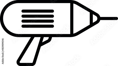 Drill Machine Icon Design