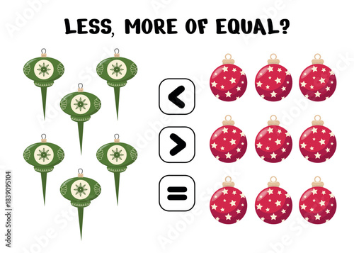 Compare the Numbers – Christmas Edition