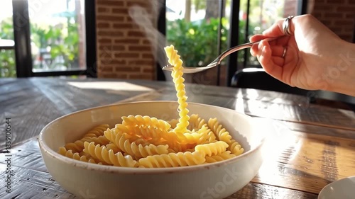 pasta in a bowl