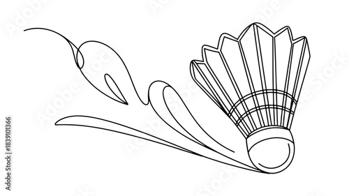line art representing game equipment and sport activity