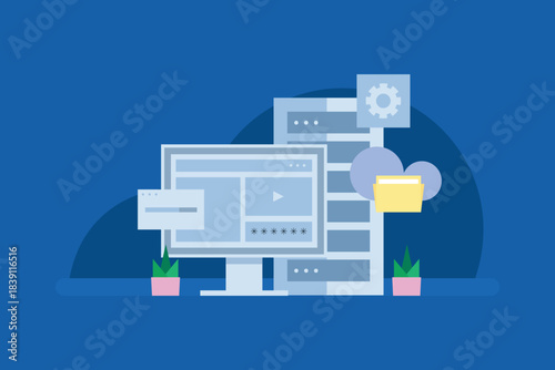 The company offers business hosting services with shared and dedicated hosting options to ensure fast loading speed and secure access.