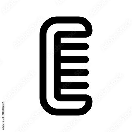 comb line icon