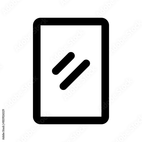 mirror line icon