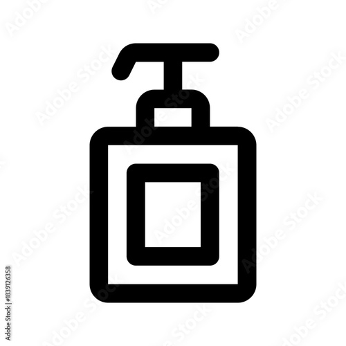 shampoo line icon