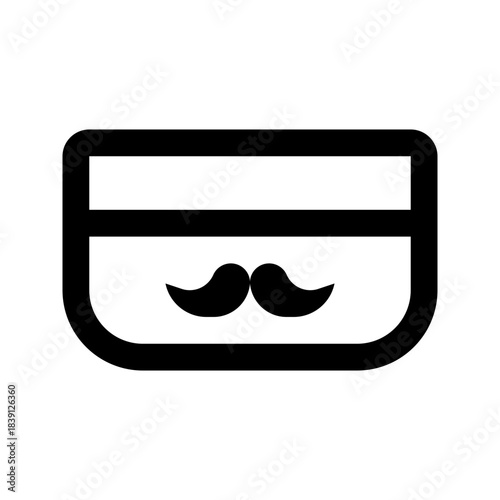 pomade line icon