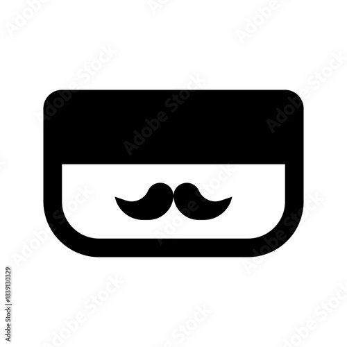 pomade solid line icon