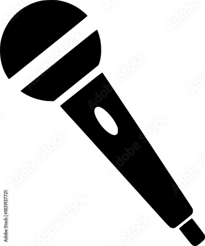 Classic Microphone Audio Vector Icon