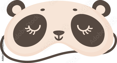 Cute panda sleep mask for sleeping peacefully