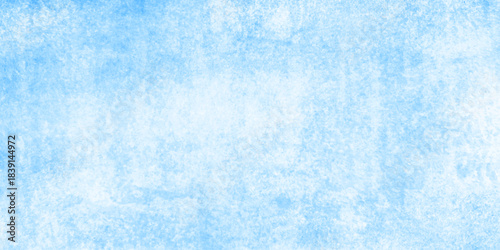 Light blue grunge damaged rusty concrete paint wall texture. blue marble texture. blue paper texture. blue winter vector watercolor art background.	