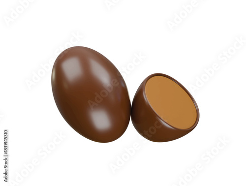nutmeg icon 3d illustration render