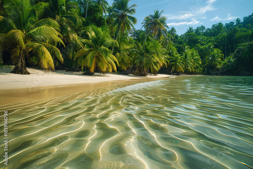 Secluded Tropical Paradise with Crystal Clear Waters