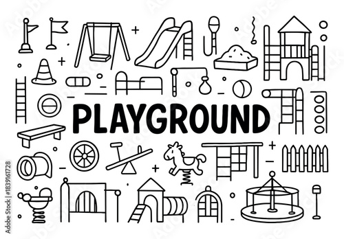 Playground Doodle Art