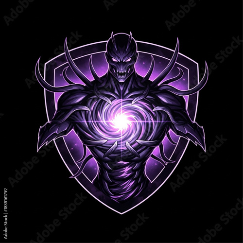 Dark Void Monster Esports Mascot