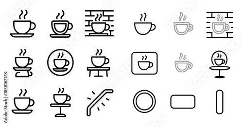 Neon Cafe Icons