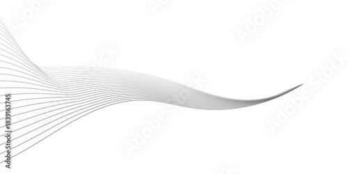 Abstract wavy curve lines background. Abstract frequency sound wave lines and technology curve lines background. Abstract business wave curve lines background.