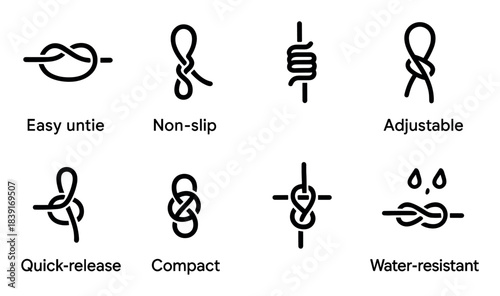 Nautical Knot Icons