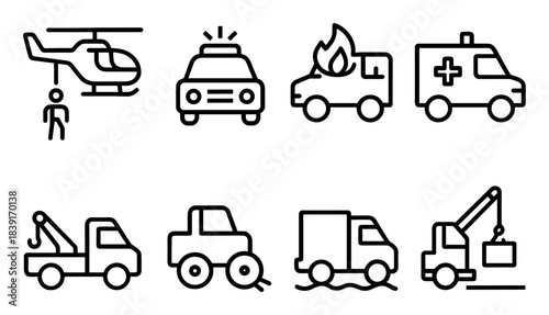 Transport Activity Icons