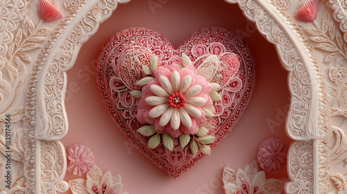 Valentines day background w...