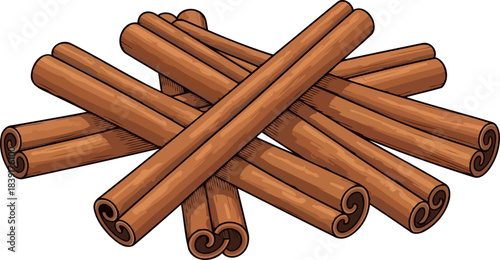 aromatic warmth artisanal essence for culinary creativity and cozy moments, isolated on transparent background