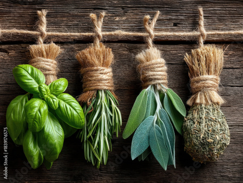 Herbs background