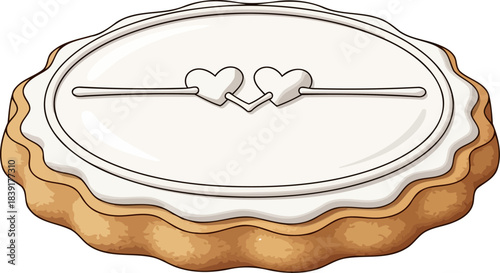 heartfelt connection medallion sweet symbolism for unspoken bonds and personal narratives, isolated on transparent background