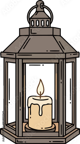 pathfinders flame handdrawn emblem of enduring warmth and traditional light, isolated on transparent background