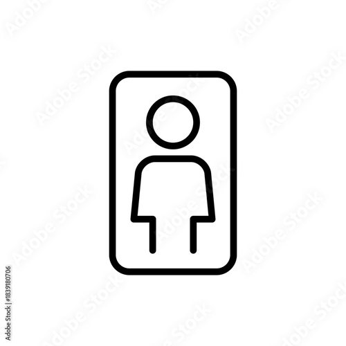 レントゲンをイメージした医療系アイコン