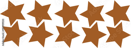 Colorful Zigzag Star - Unique and modern shaped star design for backgrounds, branding, logos, web designs, posters, stickers, art prints, cards, stationery, vector art, print templates.