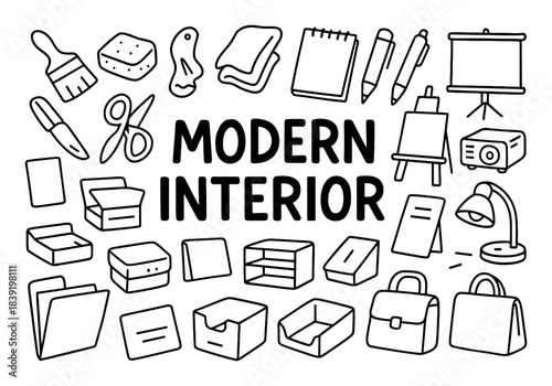 Interior Tools Doodle