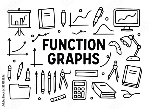 Doodle Graph Icons